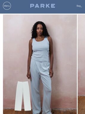 PARKE Pointelle Cotton Boxer Pants